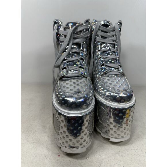 Yru Chrome Qozmo Space Platforms Size 10 - Picture 2 of 6